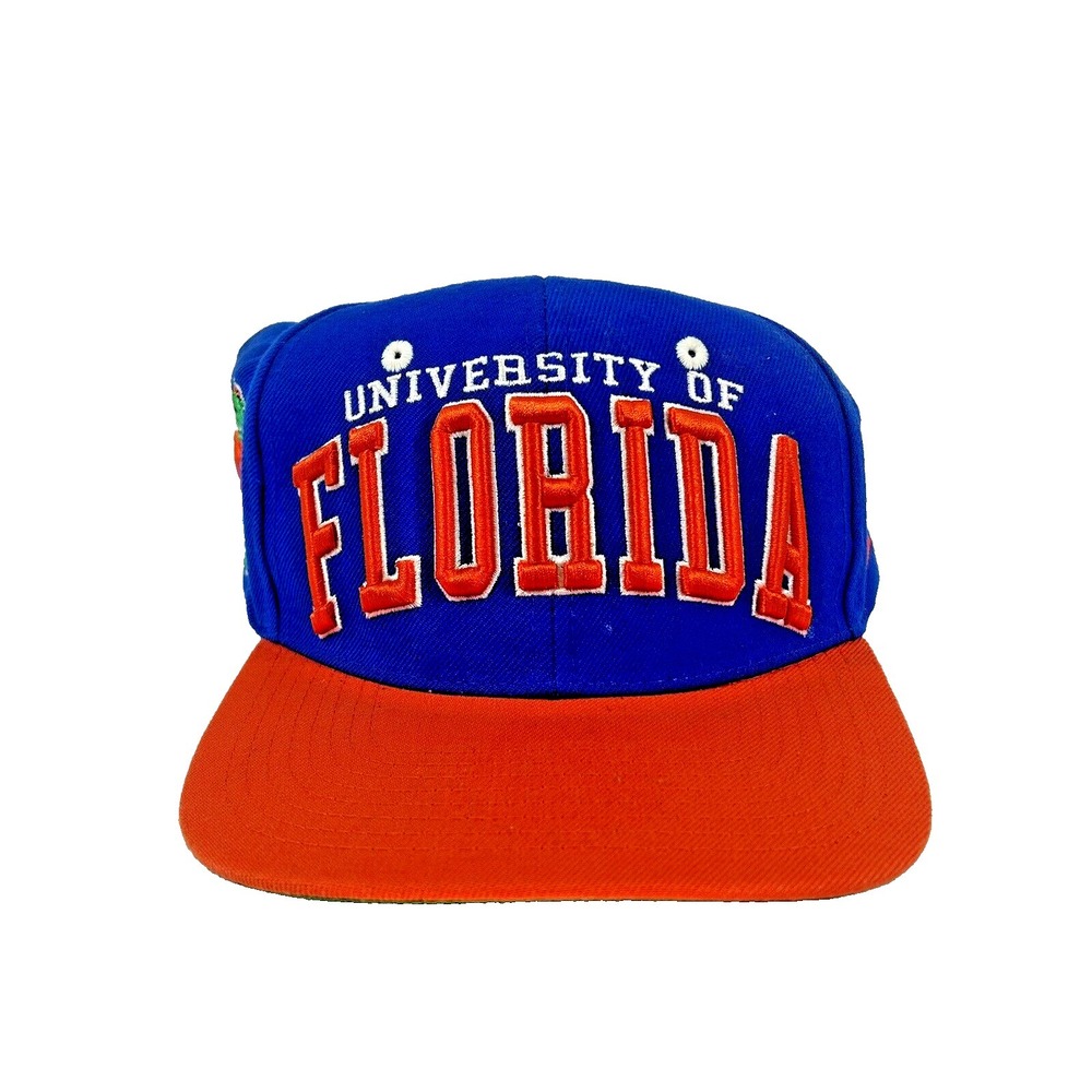 VTG Florida Gators Snapback Hat Orange Blue Zephyr Wool Embroidered College SEC